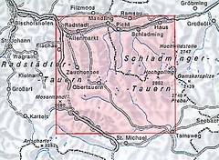 DAV Karte - 45/2 Niedere Tauern II, 1:50000